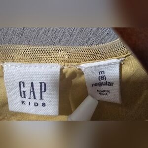 GAP Kids Mustard Yellow Tee